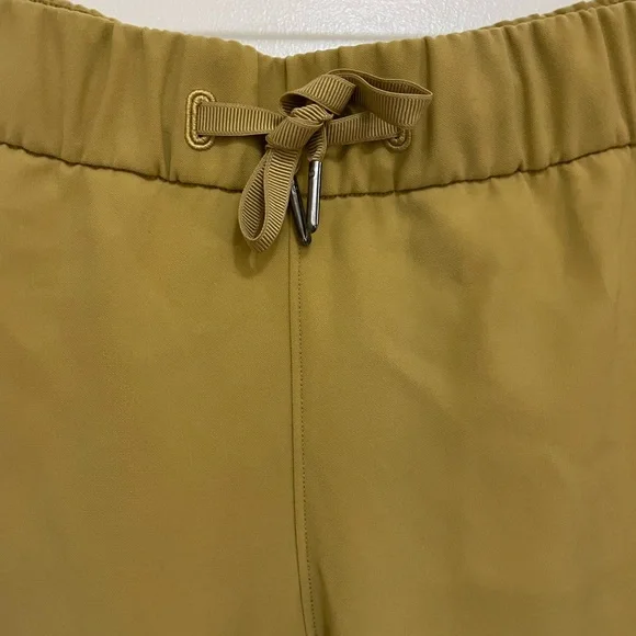 Lululemon Athletica Mustard Yellow Sweatpants Relaxed Fit - Picture 2 of 6